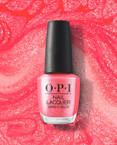 If U Like Pinka Coladas Flamingo Pink Shimmer Nail Polish