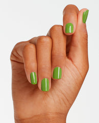 OPI I'm Sooo Swamped! Green Dipping Powder Mani