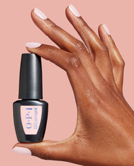 Let Me Bayou a Mani Pink At-home Gel Nail Polish Hand and Bottle