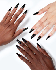 OPI Lincoln Park After Dark - Long Purple Press-on Nails Mani