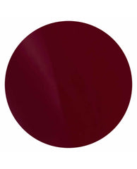 OPI Malaga Wine xPRESS/ON glossy deep burgundy nail color swatch shown as a round dot on a white background, ideal for rich fall nail colors.