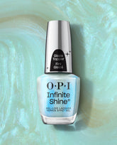 Moon Gleam Pearly Blue Glaze Nail Polish Topper