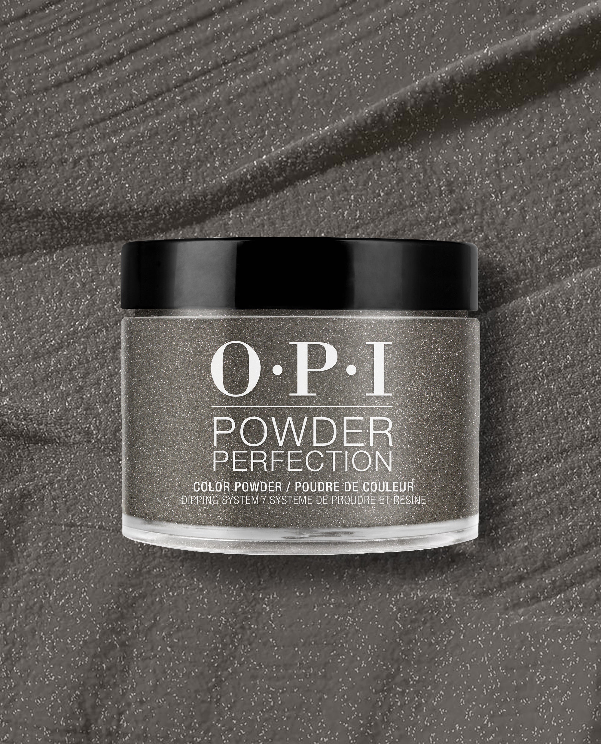 OPI My Private Jet Black Dipping Powder