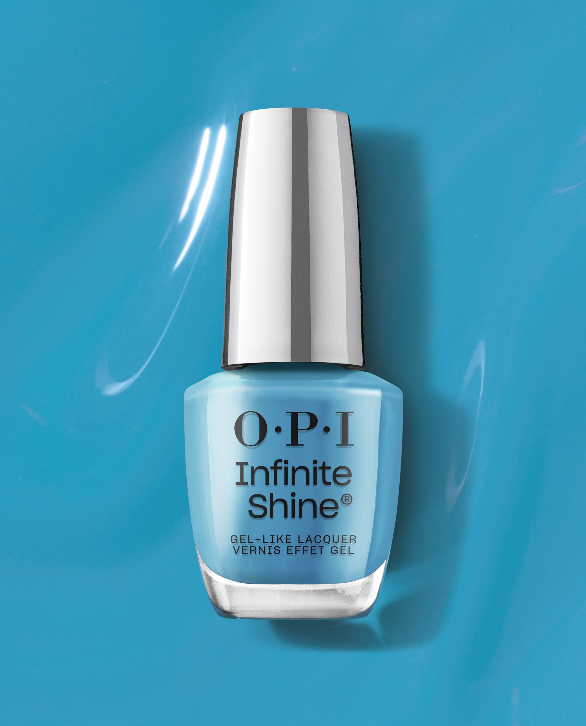 Never Leavin' Blue Infinite Shine Bottle