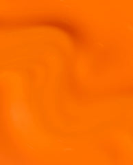 Peel Good Factor at-home gel nail polish swatch shows a glossy vivid orange OPI shade with a smooth, high-shine finish.