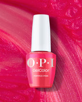 Pompeii Pink Hot Pink Shimmer Gel Nail Polish