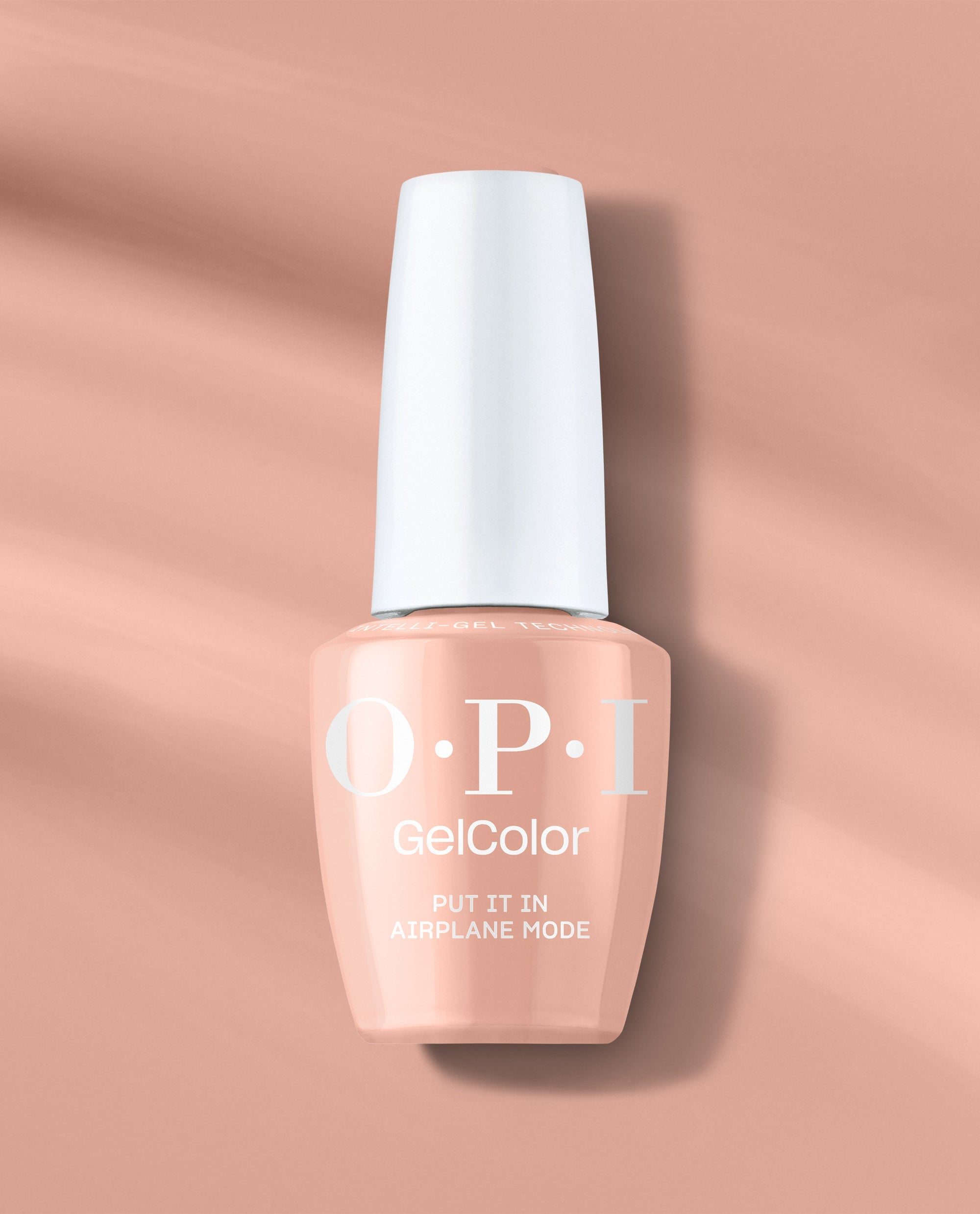 Put it in Airplane Mode Nude Brown Gel Nail Polish