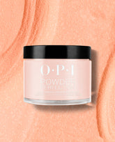 Queens Rule Peach Shimmer Nail Dip Powder