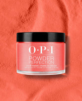 OPI Rust & Relaxation Red Dipping Powder