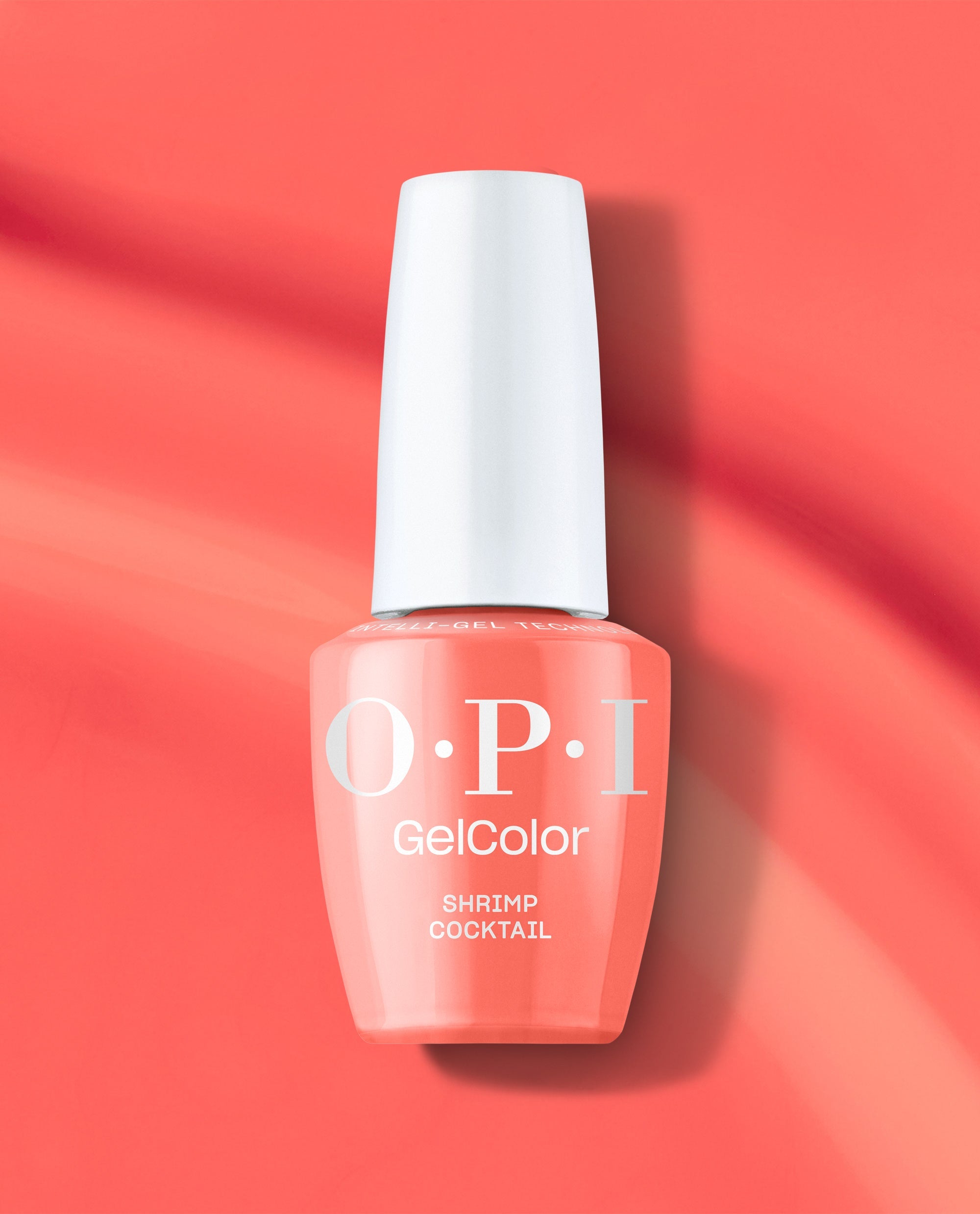 Shrimp Cocktail Bright Orange Gel Nail Polish