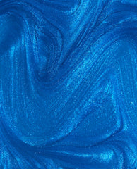 Sklarian Sapphire Blue Shimmer Quick-Dry Nail Polish Swatch