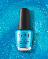 Sky Blue's the Limit Turquoise Shimmer Nail Polish