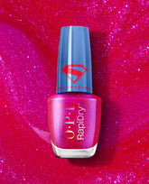 Solar Crush Pink-Blue Shimmer Quick-Dry Nail Polish