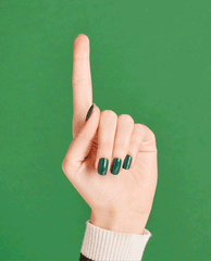 OPI Stay Off the Lawn!! Green Dipping Powder GIF