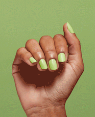 OPI® Summer Monday-Fridays. Bright Green Crème Dip Powders Hand and Jar