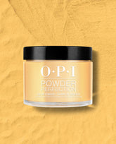 OPI Sun, Sea, and Sand in My Pants Yellow Dipping Powder