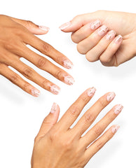 Take Up Space Nude Press-On Nails Mani