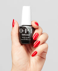 OPI GelColor TruColor Super Gloss Top Coat Hand and Product