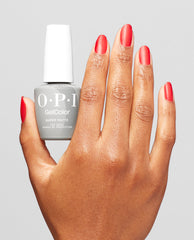 OPI GelColor Super Matte Top Coat Hand and Bottle
