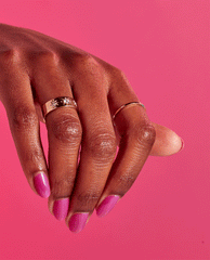OPI Telenovela Me About It Pink Nail Polish GIF