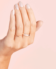 OPI Throw Me A Kiss Pink Gel Nail Polish GIF
