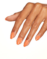 OPI Trading Paint Orange Dipping Powder Mani