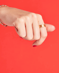 OPI We Seafood and Eat It Red Nail Polish GIF