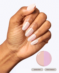 Pearl Pressure Iridescent Pink‑Violet Chrome Nail Powder Mani GIF