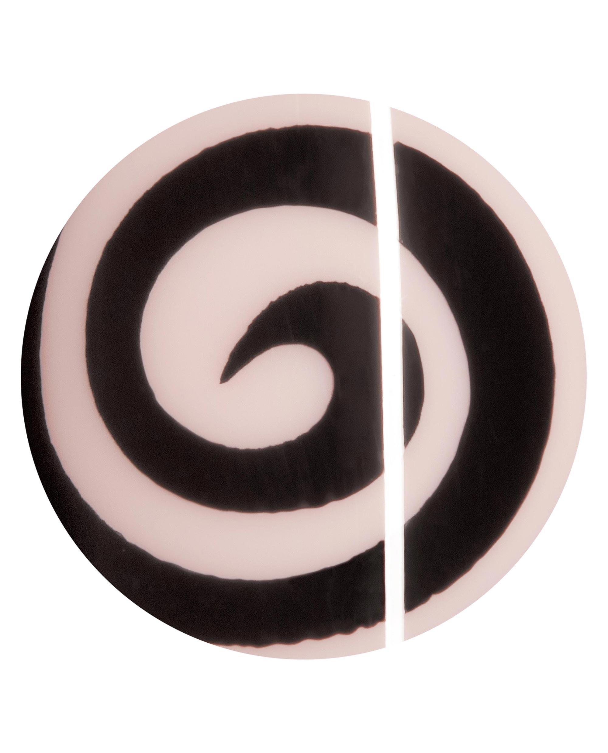 Swirl Next Door Black Swirl Press-on Nails Dot