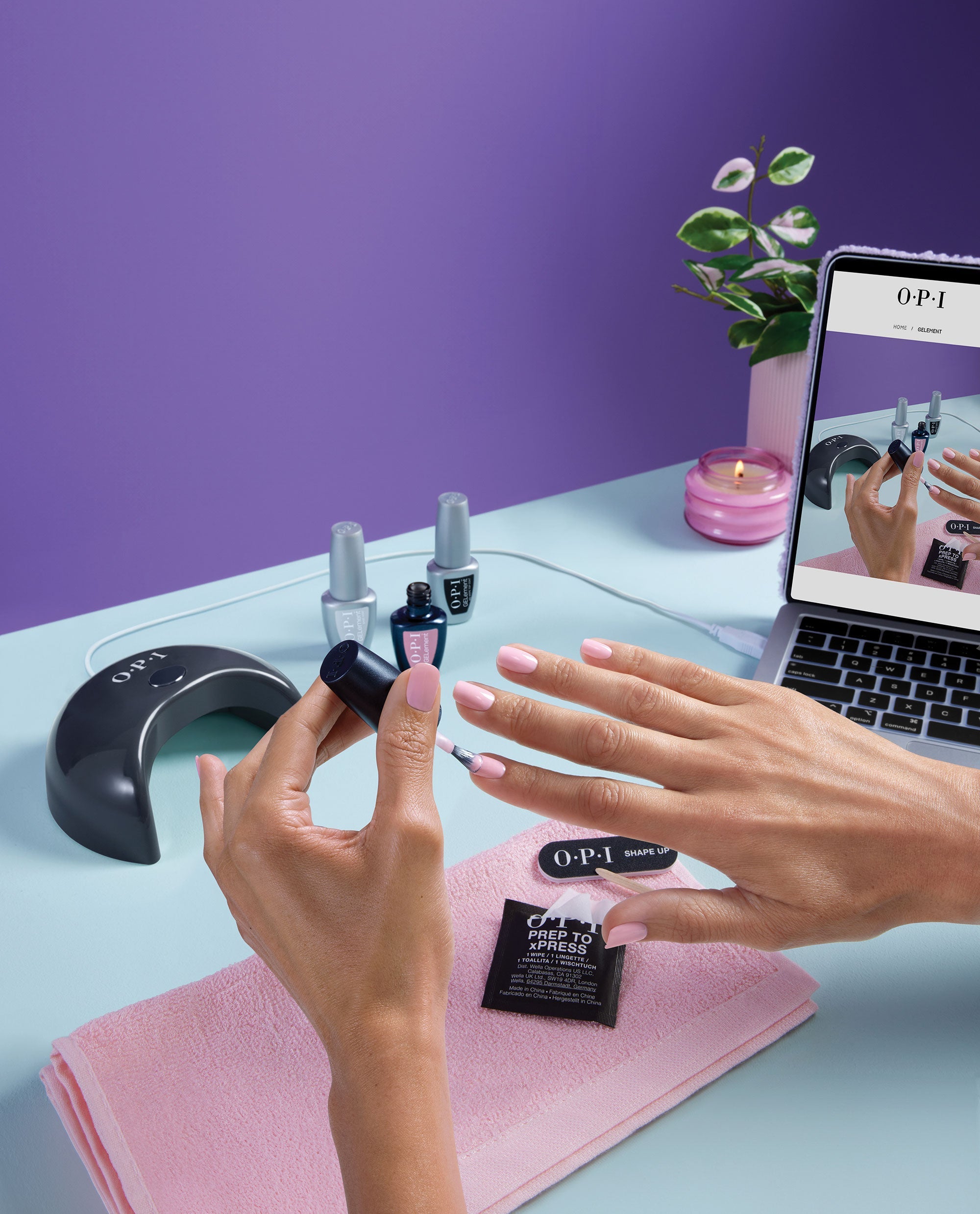 GELement™ LED Gel Lamp  At-home Gel Nail Polish Lifestyle 2