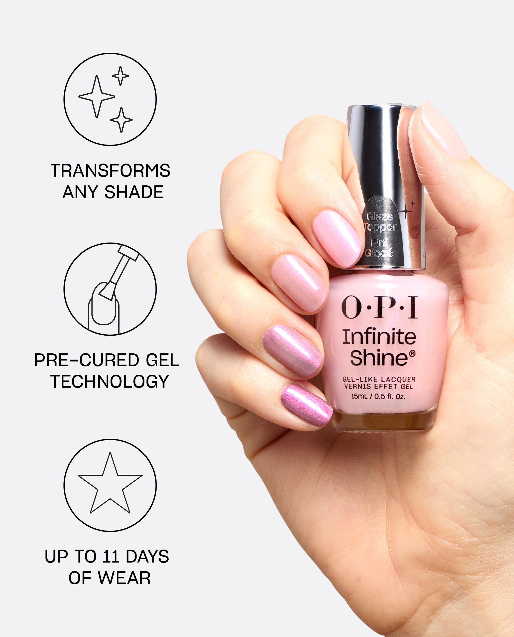 Infinite Shine Glaze Nail Polish Topper Benefits