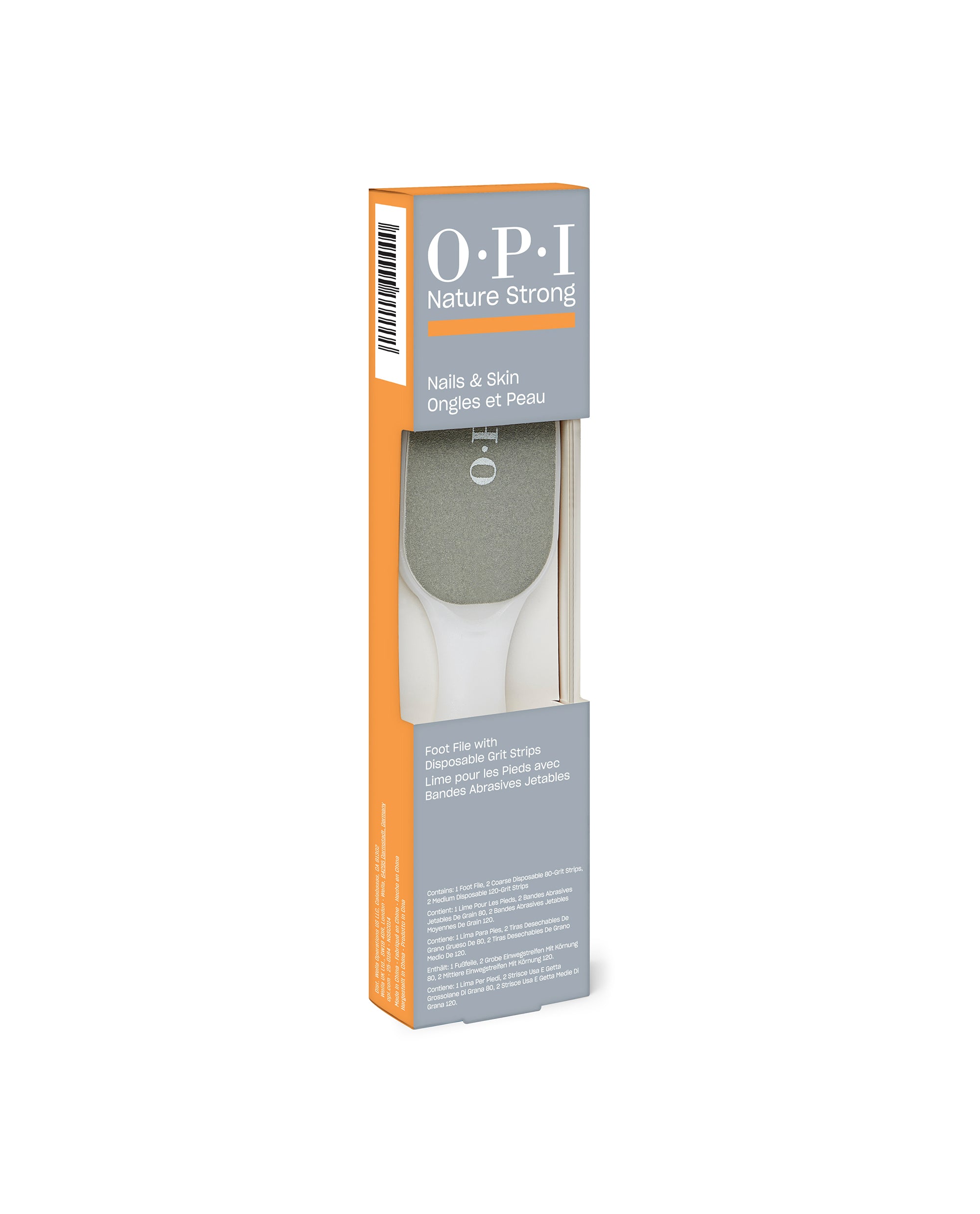Dual Sided Foot File with Disposable Grit