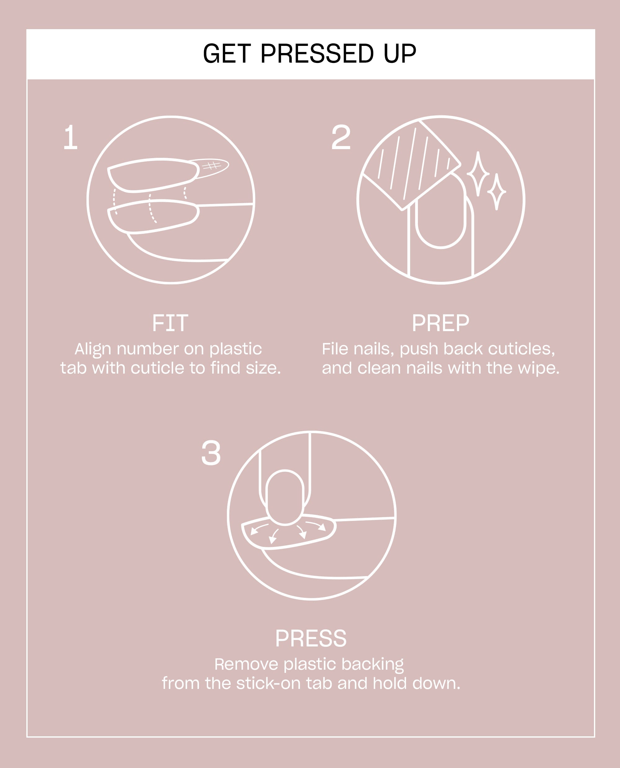 Faux Purr Cheetah French Tip Almond Stick On Nails Instructions