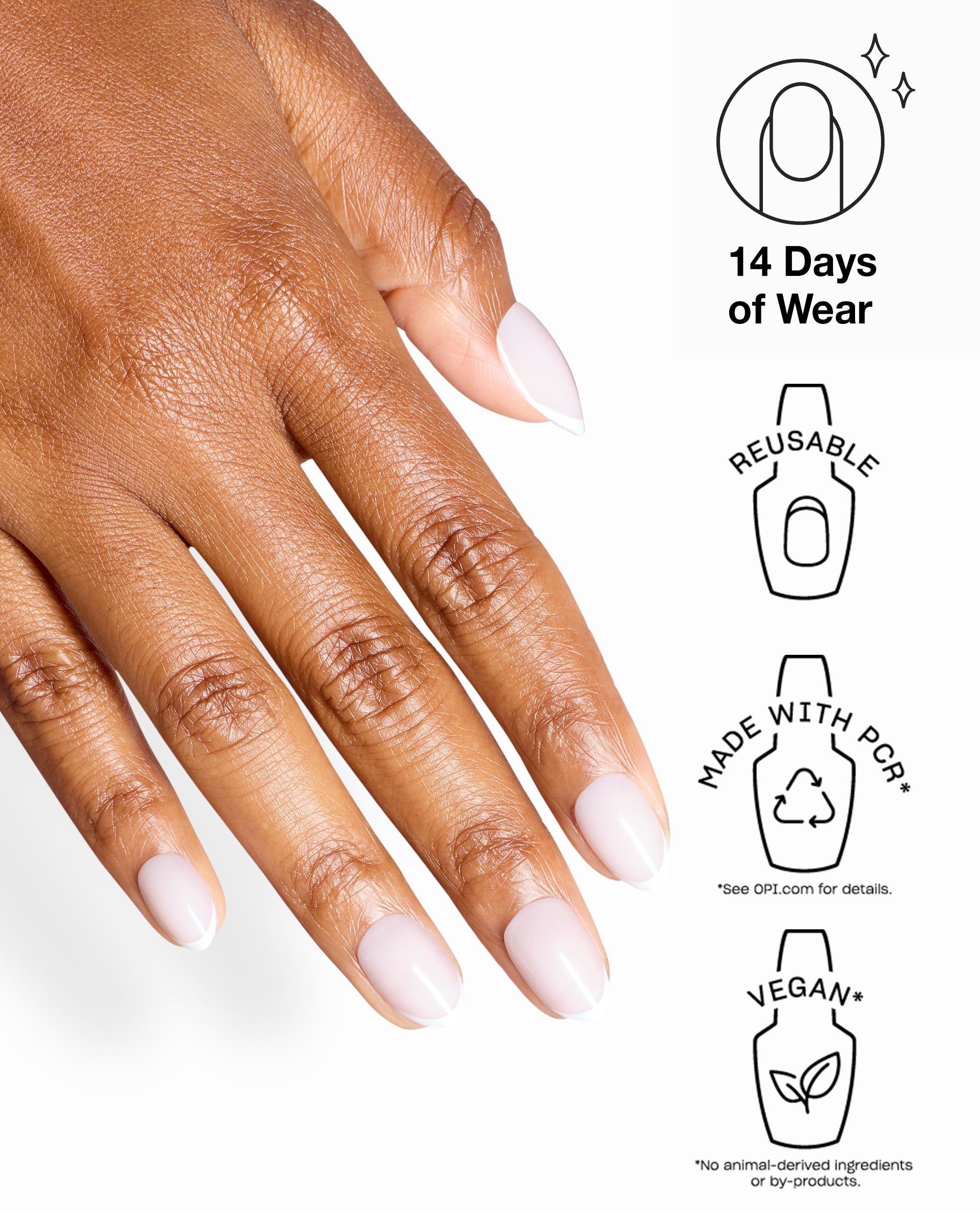French Silk Milky Pink French Tip Press-On Nails Benefits