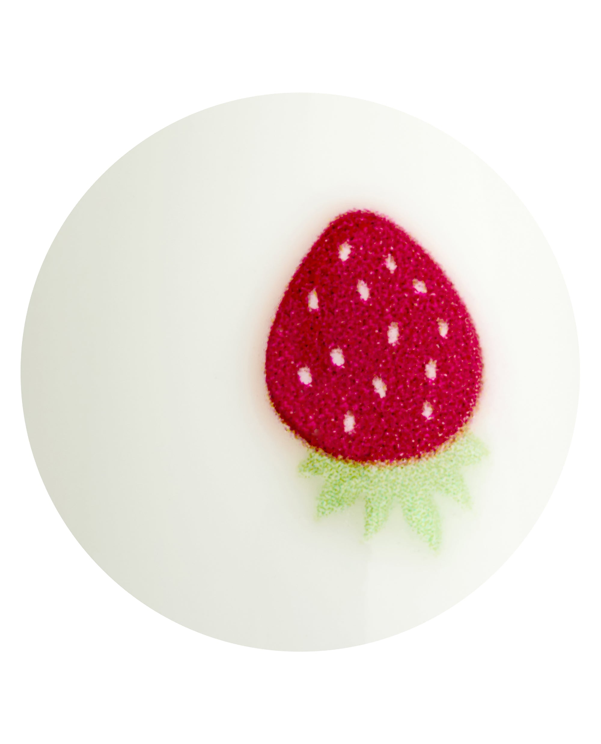Funny Strawbunny Strawberry Nail Art Press-On Nails Swatch