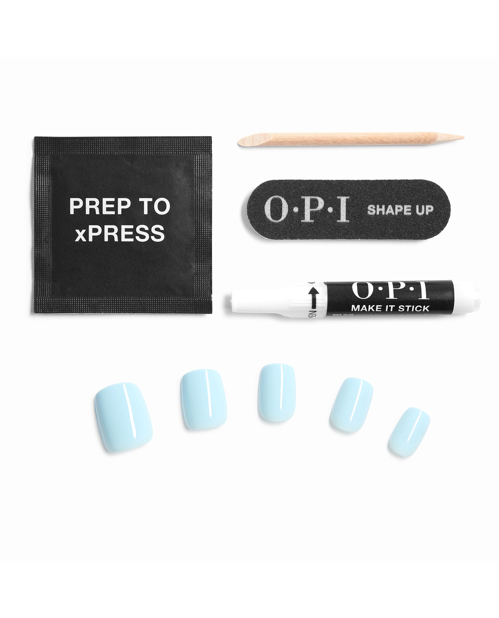 It’s a Boy! Baby Blue Press-On Nails Contents