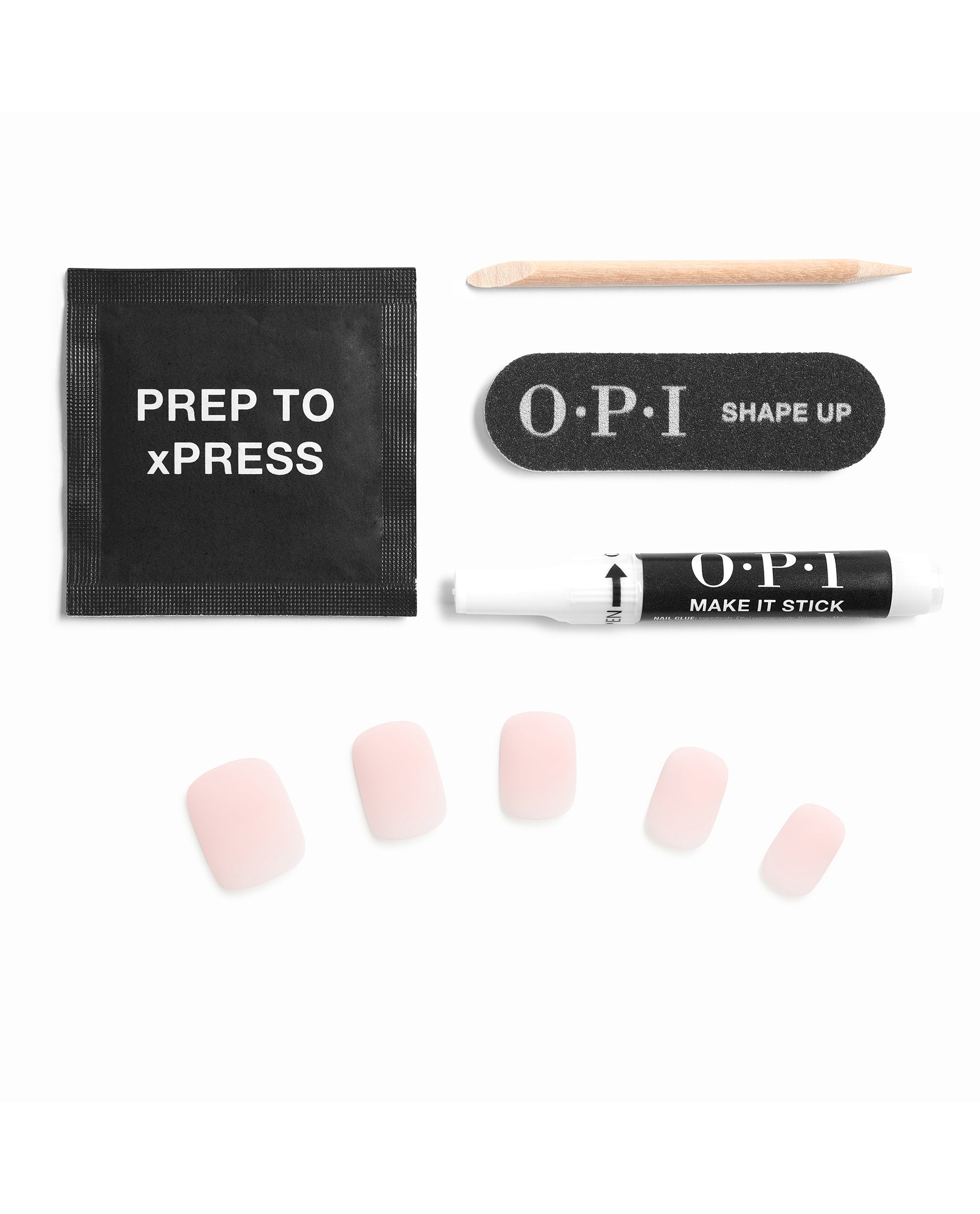 Linen the Dream Semi-Matte Beige Press-On Nails Contents