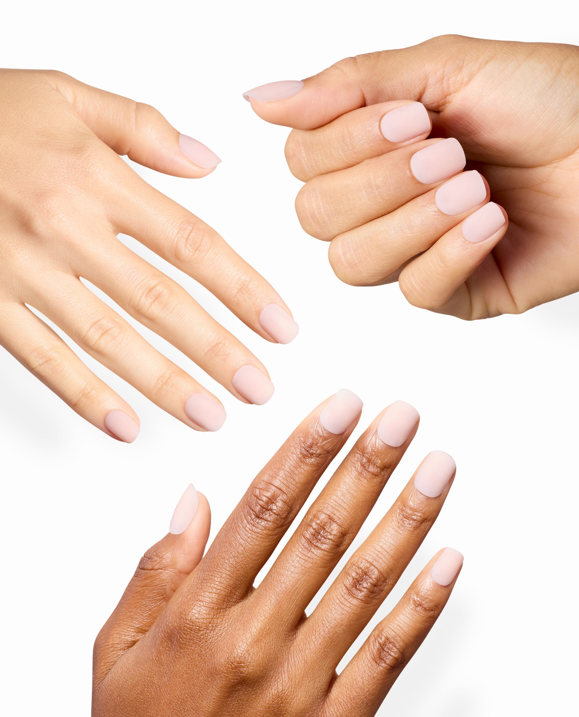 Linen the Dream Semi-Matte Beige Press-On Nails Mani