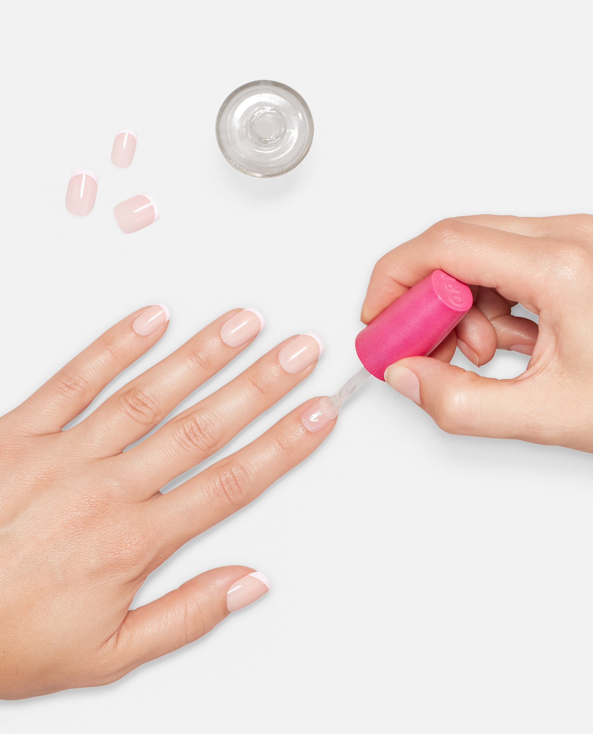 Make it Stick Press-on Glue Brush-On for Nails Application