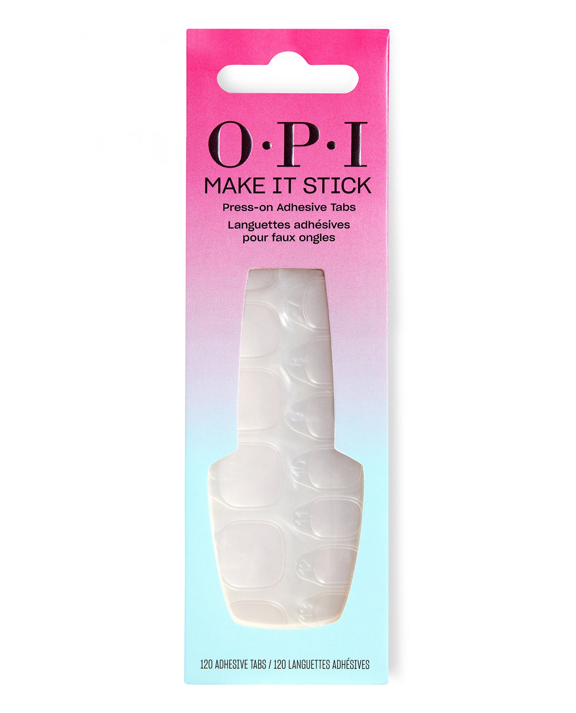 Make it Stick Press-on Tabs Glue-Free Adhesive for Nails
