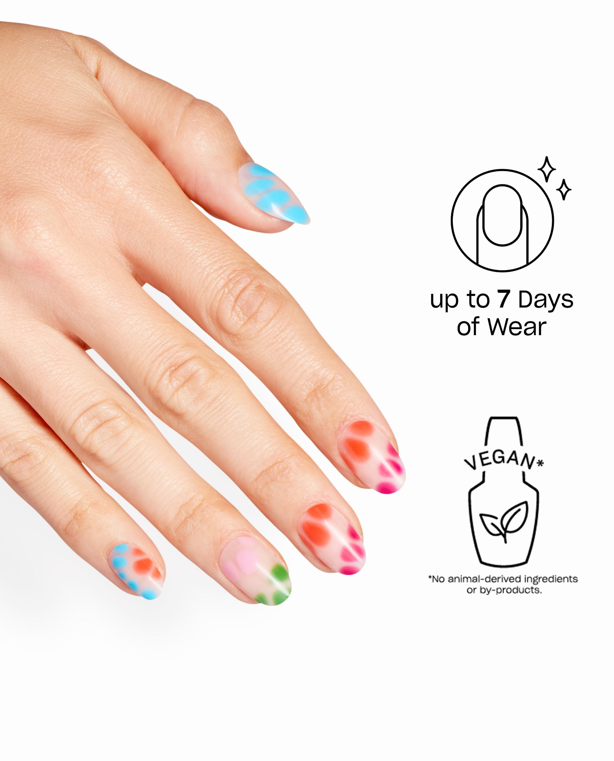 Tips to Dye For Tie-Dye Effect Round Stick On Nails Benefits