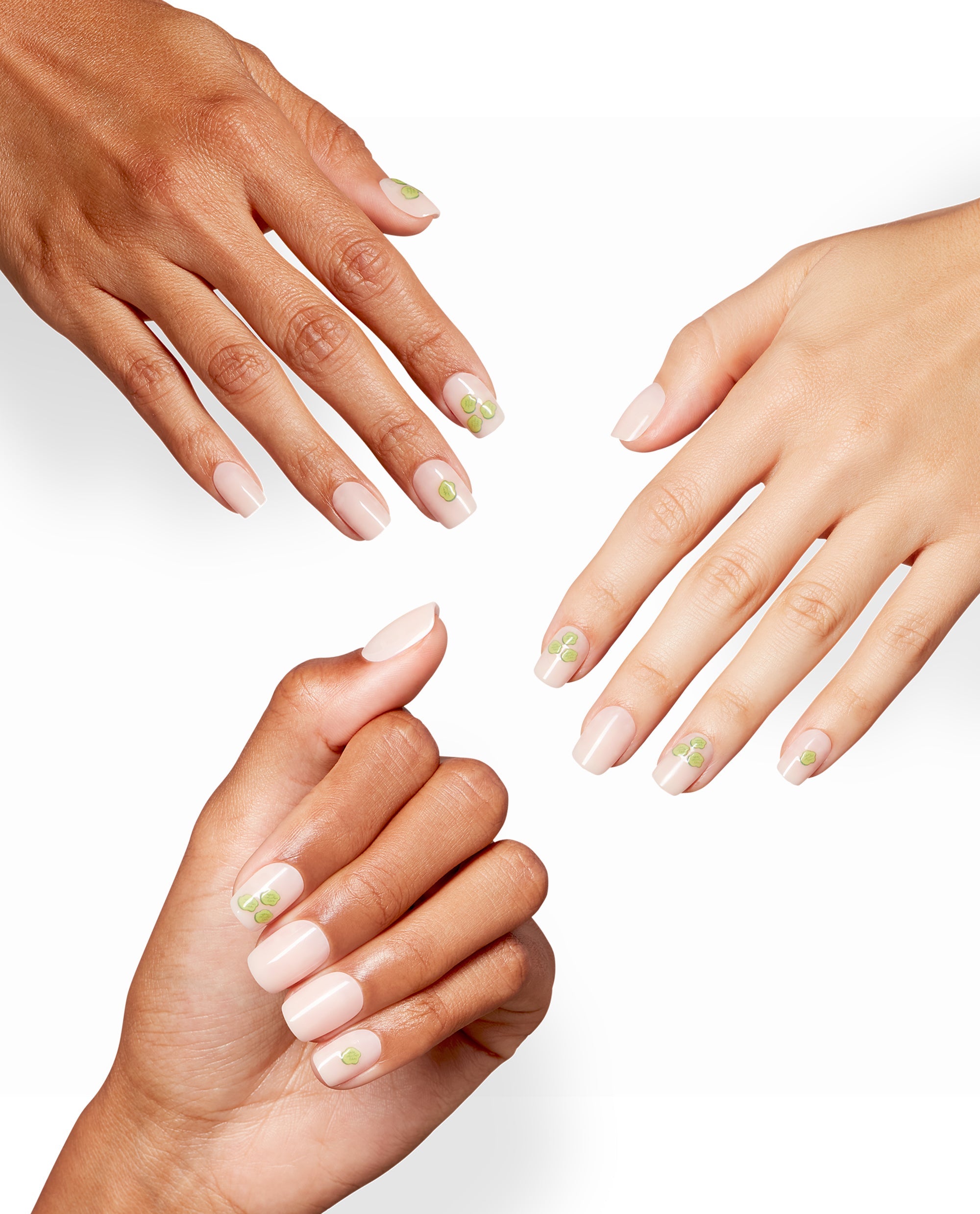 You’re a Big Dill Pickle Art Square Stick On Nails Mani