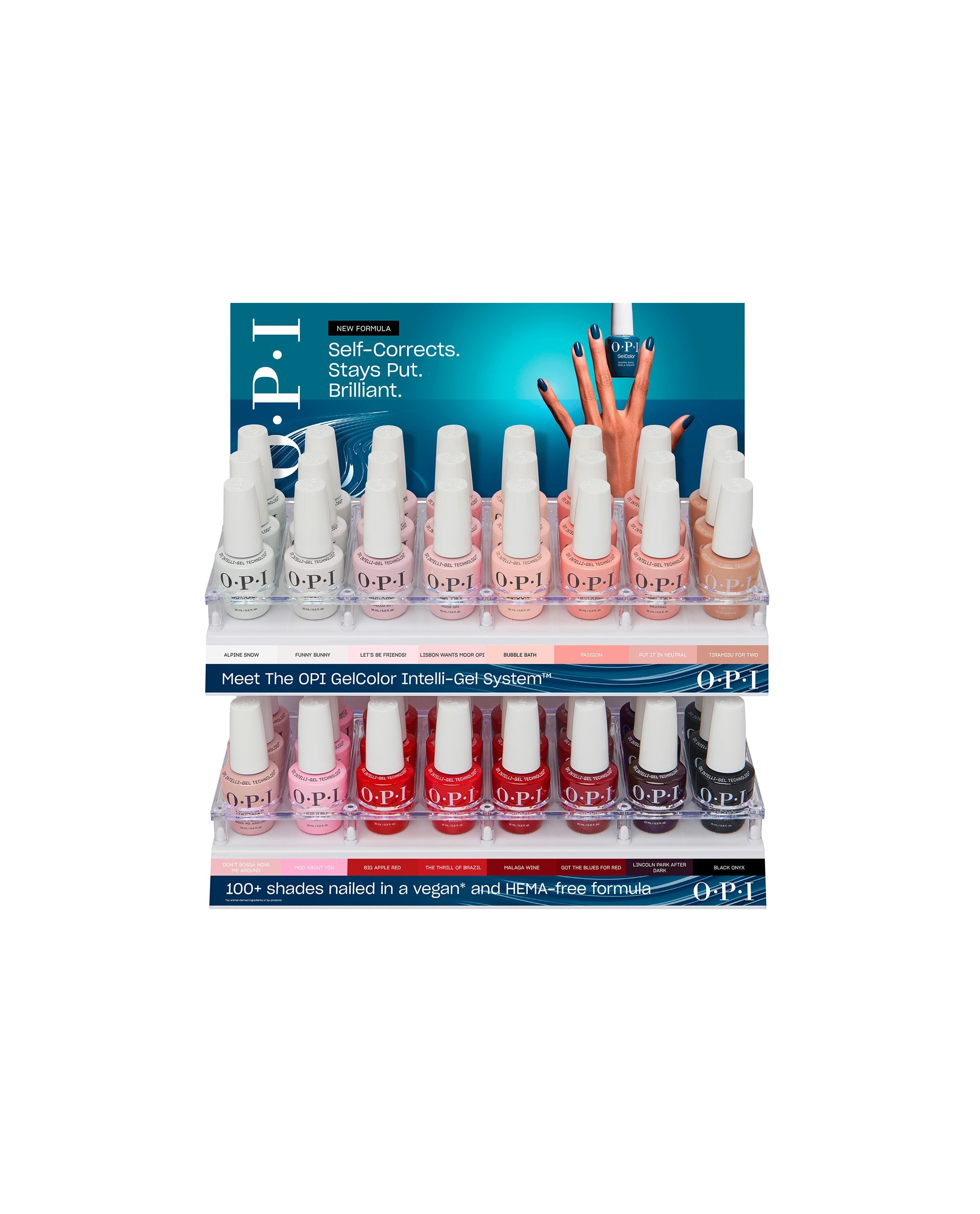 OPI GelColor TruColor 48pc Acrylic Display