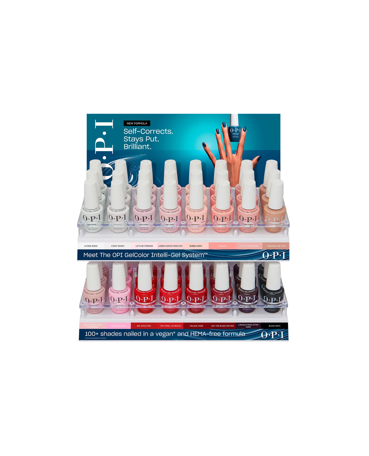 OPI GelColor TruColor 48pc Acrylic Display