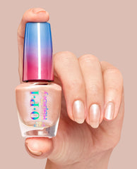 OPI All Touchy Feely RapiDry Quick-Dry Nail Polish Hand and Bottle