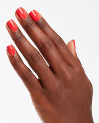 OPI Aloha from OPI Orange Dipping Powder Mani