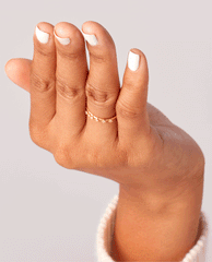 OPI Alpine Snow White Dipping Powder GIF