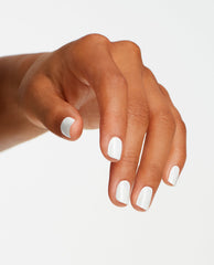 OPI Alpine Snow White Dipping Powder Mani