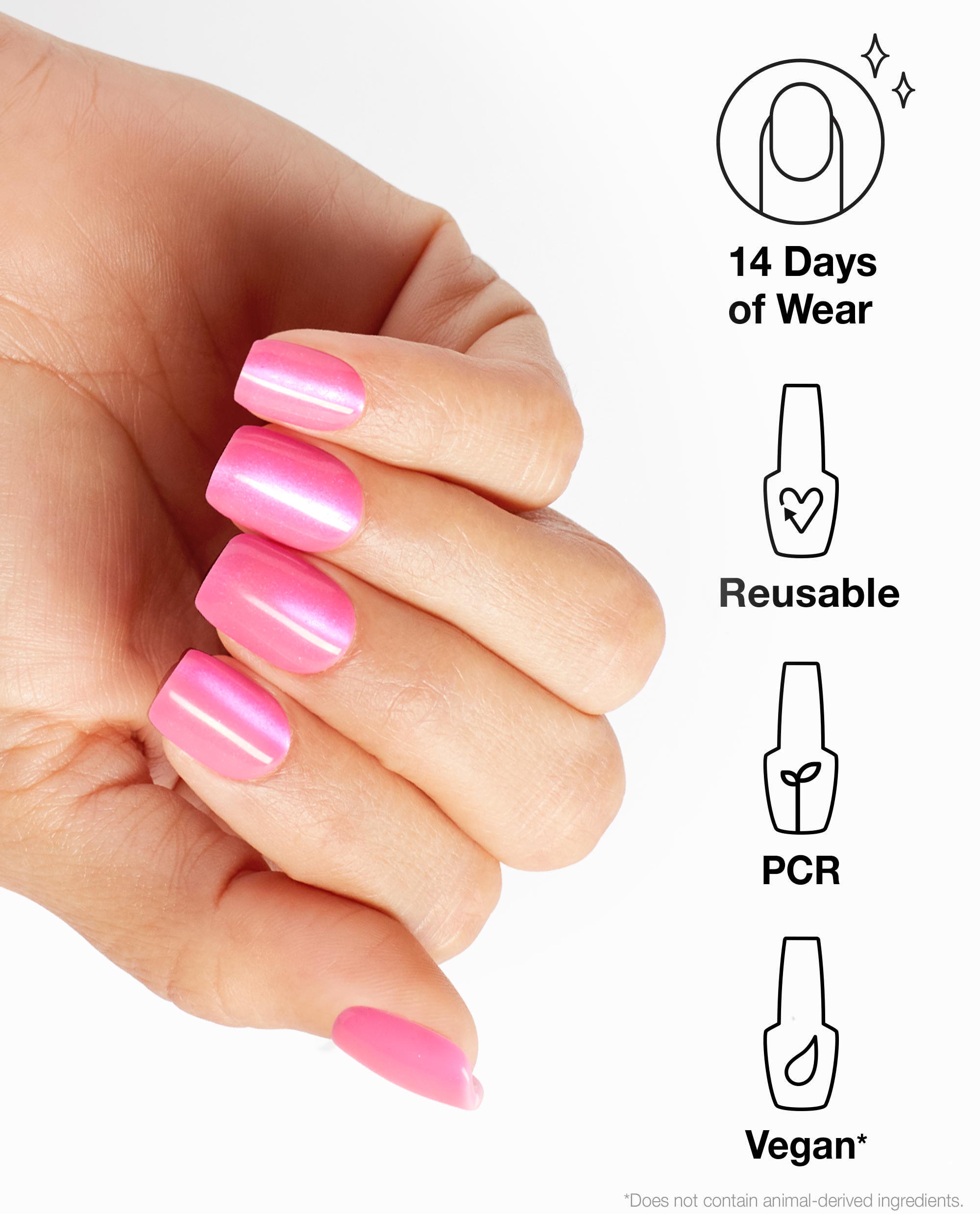 OPI Talk to the Hand Press-On Nails Benefits