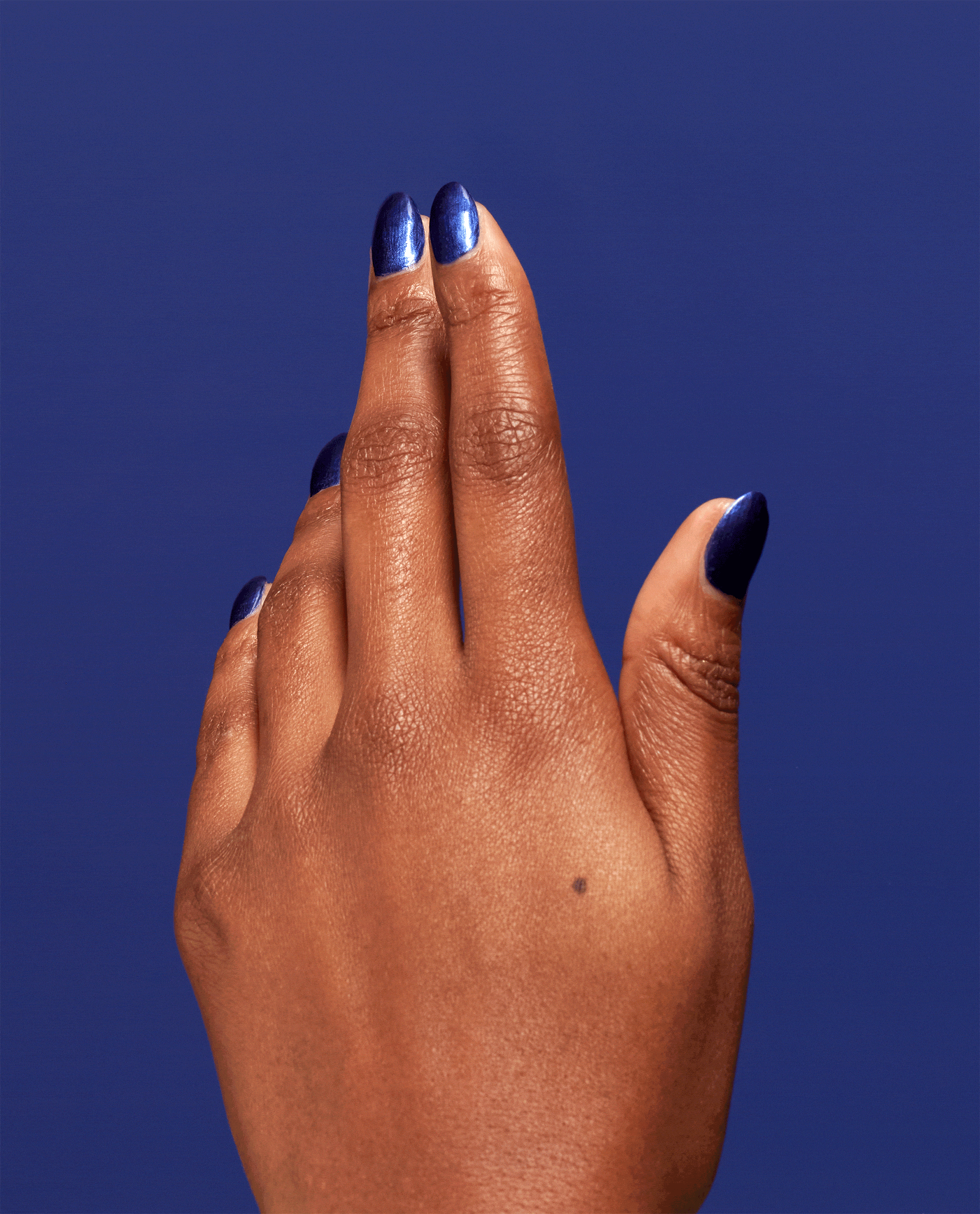 OPI Aquarius Renegade Blue Nail Polish GIF